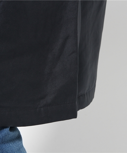 LBC（エルビーシー）の「ダブルクロスステンカラーコート    （ブルゾン・レディース・ネイビー/ライトブラウン・LARGE/MEDIUM）」の11枚目の写真