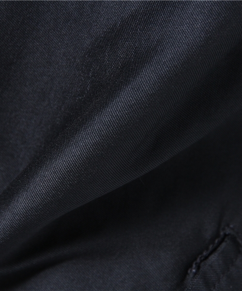 LBC（エルビーシー）の「ダブルクロスステンカラーコート    （ブルゾン・レディース・ネイビー/ライトブラウン・LARGE/MEDIUM）」の14枚目の写真