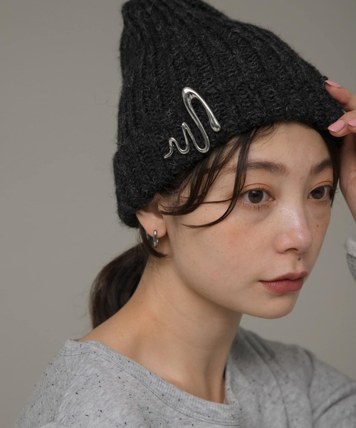 URBAN RESEARCH Sonny Label（アーバンリサーチサニーレーベル）の「ウェーブブローチ（ブローチ/コサージュ・レディース・シルバー/ゴールド・ONE）」の5枚目の写真