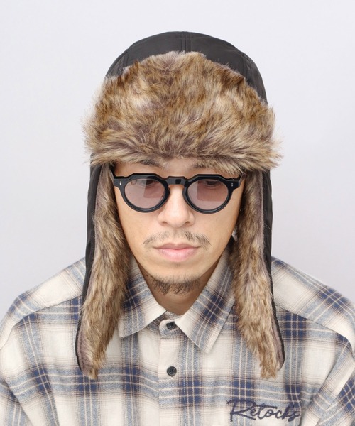 セール】MA-1風 MIXファー ドッグイヤー アビエーター フライト