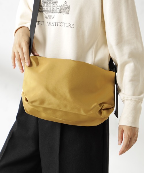 FOUND GOOD（ファウンドグッド）の「シンプルショルダー（ショルダーバッグ・レディース・オレンジ系5/ブルー系5/ブラウン系5/ホワイト系5/パープル系5/ブラック・FREE）」の4枚目の写真