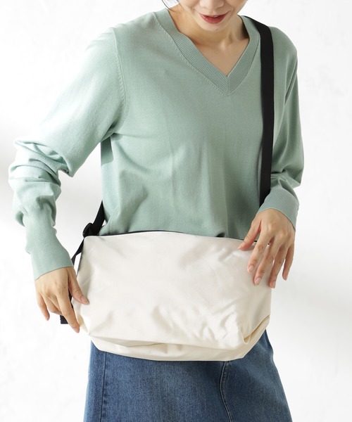 FOUND GOOD（ファウンドグッド）の「シンプルショルダー（ショルダーバッグ・レディース・オレンジ系5/ブルー系5/ブラウン系5/ホワイト系5/パープル系5/ブラック・FREE）」の8枚目の写真