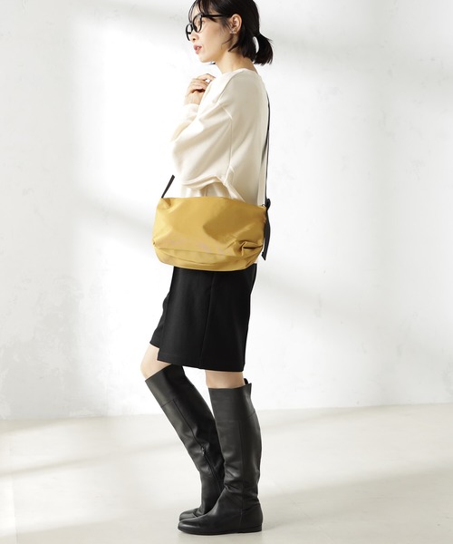 FOUND GOOD（ファウンドグッド）の「シンプルショルダー（ショルダーバッグ・レディース・オレンジ系5/ブルー系5/ブラウン系5/ホワイト系5/パープル系5/ブラック・FREE）」の11枚目の写真