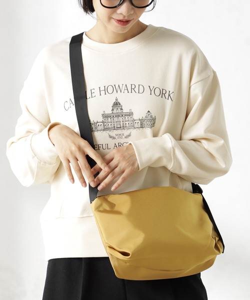 FOUND GOOD（ファウンドグッド）の「シンプルショルダー（ショルダーバッグ・レディース・オレンジ系5/ブルー系5/ブラウン系5/ホワイト系5/パープル系5/ブラック・FREE）」の12枚目の写真