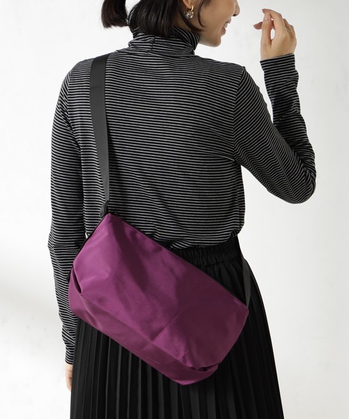 FOUND GOOD（ファウンドグッド）の「シンプルショルダー（ショルダーバッグ・レディース・オレンジ系5/ブルー系5/ブラウン系5/ホワイト系5/パープル系5/ブラック・FREE）」の15枚目の写真