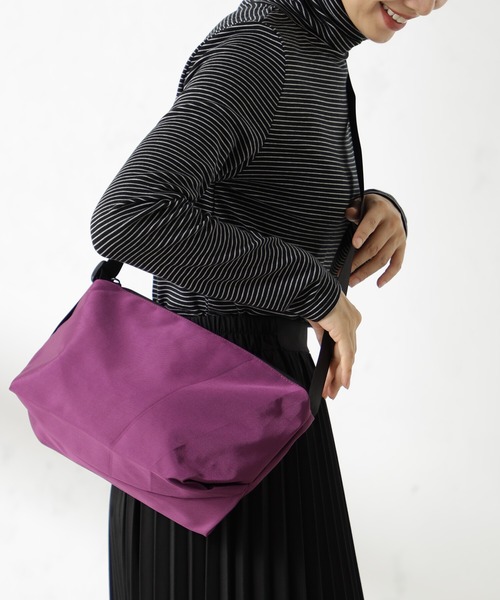 FOUND GOOD（ファウンドグッド）の「シンプルショルダー（ショルダーバッグ・レディース・オレンジ系5/ブルー系5/ブラウン系5/ホワイト系5/パープル系5/ブラック・FREE）」の16枚目の写真