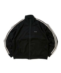 Starting Over（スターティングオーバー）の「faux suede track jacket/スウェードタッチ ワンポイント刺繍 袖ライン トラックジャケット（ジャージ）」