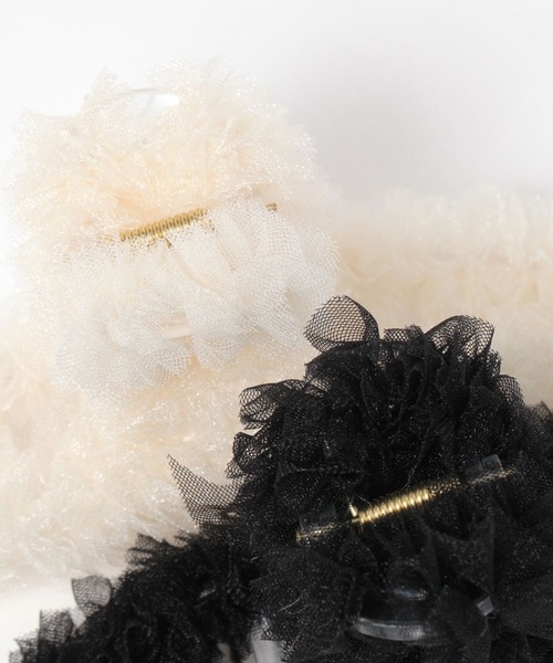 niko and...（ニコアンド）の「デザインバンスクリップ（バレッタ/ヘアクリップ・レディース・ブラック/ホワイト・0）」の4枚目の写真