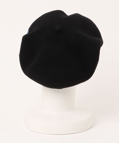 【セール】フラワーワンポイント刺繍バスクリブベレー帽（ハンチング/ベレー帽）｜SUPER HAKKA（スーパーハッカ）