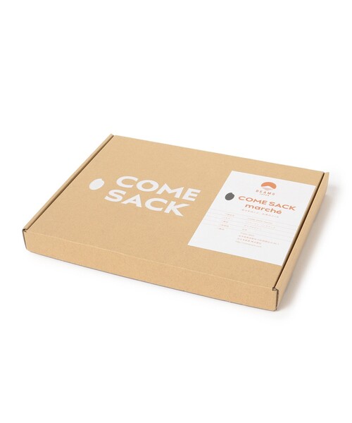 BEAMS JAPAN（ビームス　ジャパン）の「【別注】COMESACK / マルシェ バッグ（トートバッグ・レディース・ブラック/ベージュ・ONE SIZE）」の10枚目の写真