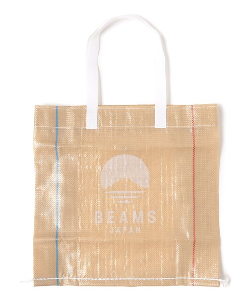 BEAMS JAPAN（ビームス　ジャパン）の「【別注】COMESACK / マルシェ バッグ（トートバッグ・レディース・ブラック/ベージュ・ONE SIZE）」の13枚目の写真