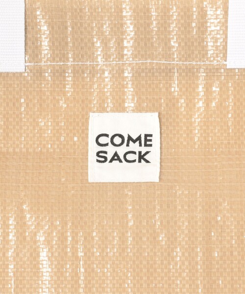 BEAMS JAPAN（ビームス　ジャパン）の「【別注】COMESACK / マルシェ バッグ（トートバッグ・レディース・ブラック/ベージュ・ONE SIZE）」の15枚目の写真