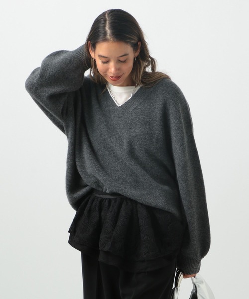 BAYFLOW（ベイフロー）の「[プラスワンで上級者コーデに]エンブロイダリーつけ衿（付け襟・レディース・ブラック/アイボリー・FREE）」の11枚目の写真