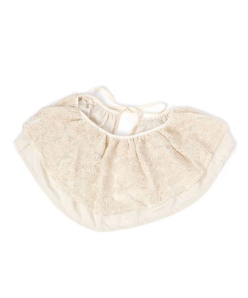 BAYFLOW（ベイフロー）の「[プラスワンで上級者コーデに]エンブロイダリーつけ衿（付け襟・レディース・ブラック/アイボリー・FREE）」の5枚目の写真