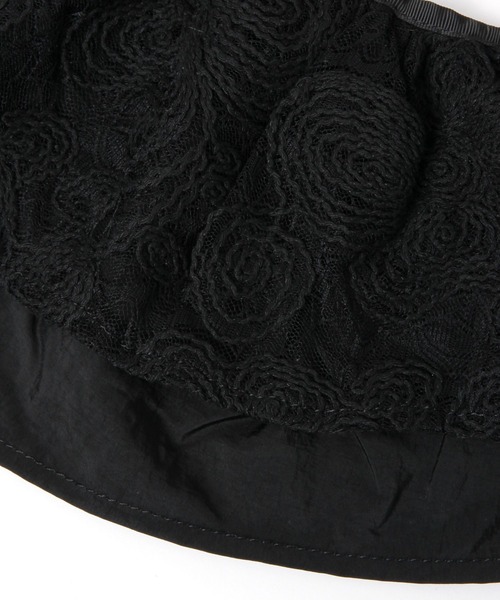 BAYFLOW（ベイフロー）の「[プラスワンで上級者コーデに]エンブロイダリーつけ衿（付け襟・レディース・ブラック/アイボリー・FREE）」の8枚目の写真