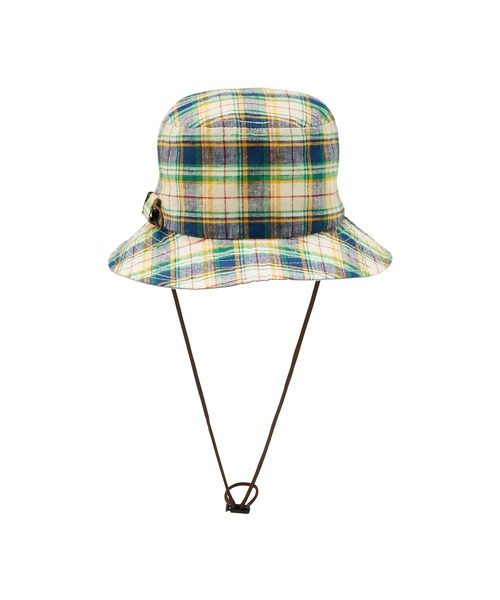 DOUBLE_B(ダブルビー)の「チェック柄ハット(ハット・キッズ・ネイビー・SS(46-48cm)/S(48-50cm)/M(50-52cm)/L(52-54cm)/LL(54-56cm))」の6枚目の写真