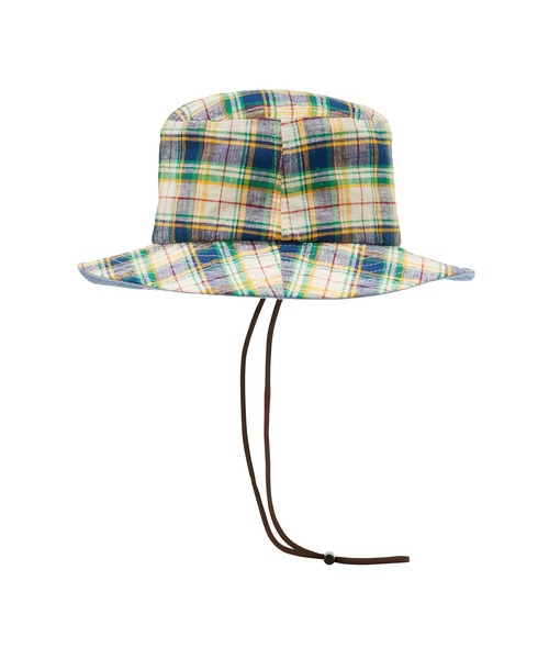 DOUBLE_B(ダブルビー)の「チェック柄ハット(ハット・キッズ・ネイビー・SS(46-48cm)/S(48-50cm)/M(50-52cm)/L(52-54cm)/LL(54-56cm))」の9枚目の写真