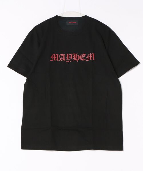 ARCHIVER(アーカイバ)の「MAYHEM/graphic T(Tシャツ/カットソー・レディース・ブラック・LARGE/MEDIUM)」の1枚目の写真