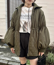 mline | [mline]キルティングミリタリーコート(その他アウター)