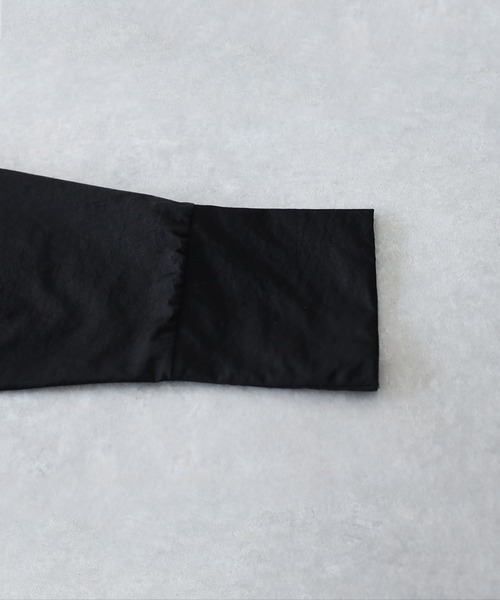 antiqua(アンティカ)の「ドット切り替えワンピース(シャツワンピース・レディース・ブラック・ONESIZE)」の16枚目の写真
