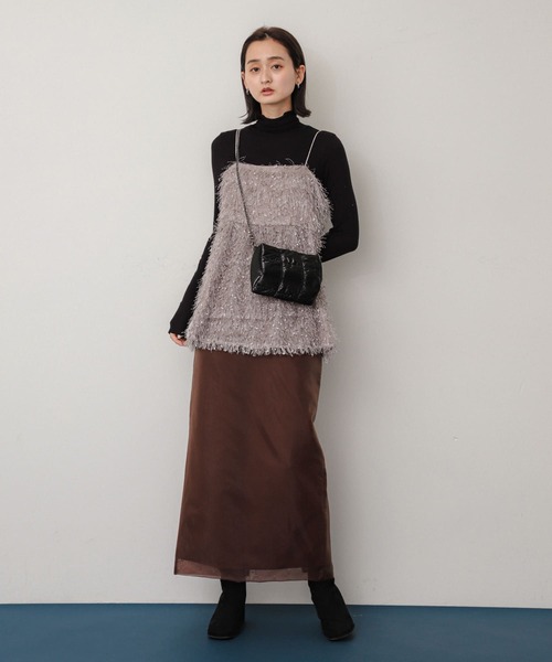 SENSE OF PLACE by URBAN RESEARCH（センスオブプレイスバイアーバンリサーチ）の「キルティングバッグ（ショルダーバッグ・レディース・ブラック/シルバー/ロイヤルブルー・ONE）」の6枚目の写真