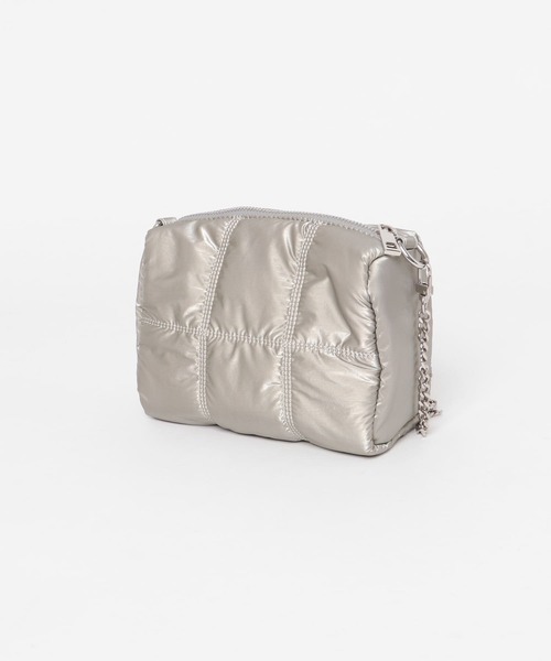 SENSE OF PLACE by URBAN RESEARCH（センスオブプレイスバイアーバンリサーチ）の「キルティングバッグ（ショルダーバッグ・レディース・ブラック/シルバー/ロイヤルブルー・ONE）」の18枚目の写真