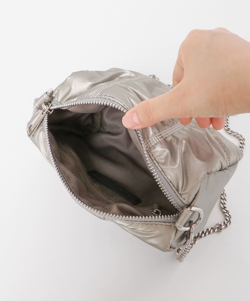 SENSE OF PLACE by URBAN RESEARCH（センスオブプレイスバイアーバンリサーチ）の「キルティングバッグ（ショルダーバッグ・レディース・ブラック/シルバー/ロイヤルブルー・ONE）」の20枚目の写真