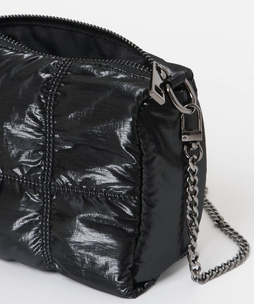 SENSE OF PLACE by URBAN RESEARCH（センスオブプレイスバイアーバンリサーチ）の「キルティングバッグ（ショルダーバッグ・レディース・ブラック/シルバー/ロイヤルブルー・ONE）」の22枚目の写真