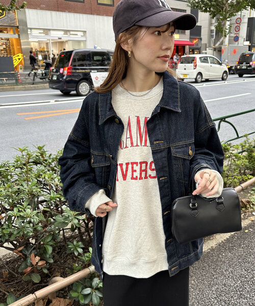 トレーナー スウェット 「新色追加!/ユニセックス」ヴィンテージライクヒビワレロゴスウェット レディース メンズ Discoat トレーナー スウェット 「新色追加!/ユニセックス
