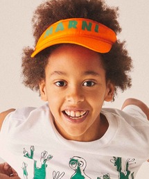 MARNI（マルニ）の「MARNI(マルニ)Kids & Junior ブランドロゴサンバイザー（サンバイザー・キッズ）」