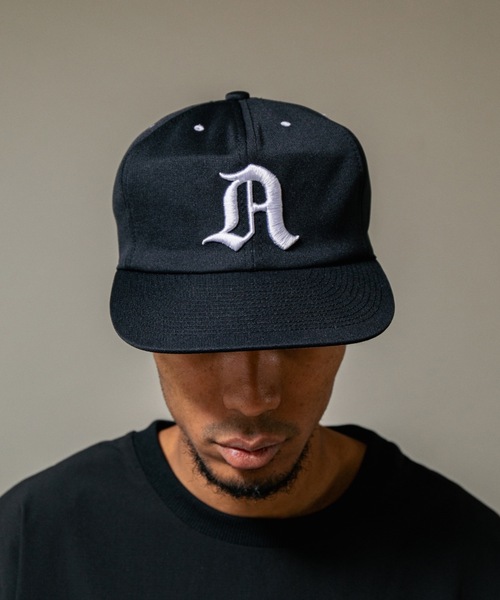 APPLEBUM(アップルバム)の「A Logo Cap (KK83)(キャップ・メンズ・ネイビー/ブラック・FREE)」の2枚目の写真
