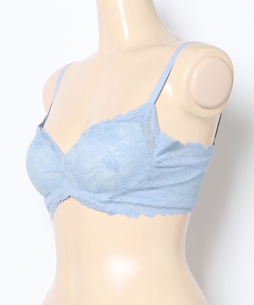PEACH JOHN(ピーチジョン)の「ミラクルフィットブラ(ブラジャー・レディース・クリアブルー/ブルー/ホワイト/ピンク/バイオレット・B65/B70/C65/C70/C75/D65/D70/D75/E65/E70/E75/F65/F70/F75)」の15枚目の写真