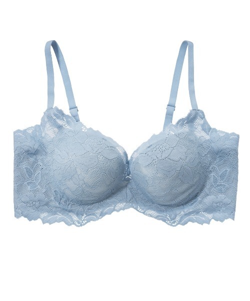 PEACH JOHN(ピーチジョン)の「ミラクルフィットブラ(ブラジャー・レディース・クリアブルー/ブルー/ホワイト/ピンク/バイオレット・B65/B70/C65/C70/C75/D65/D70/D75/E65/E70/E75/F65/F70/F75)」の3枚目の写真