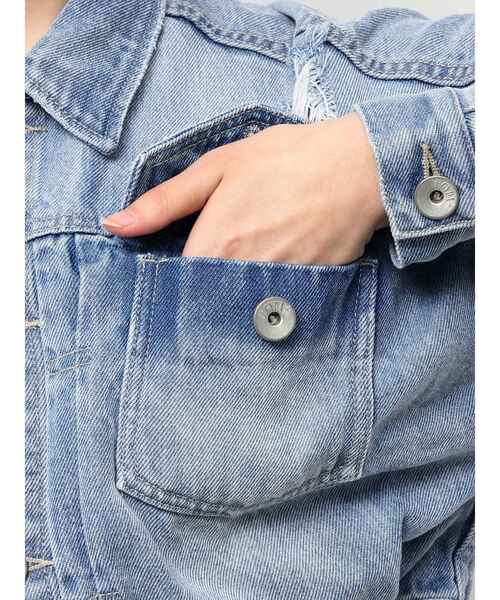 セール】ダメージSOFTデニムGジャン（デニムジャケット）｜GYDA