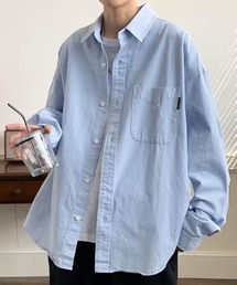 ワンポイントボタンダウンシャツ