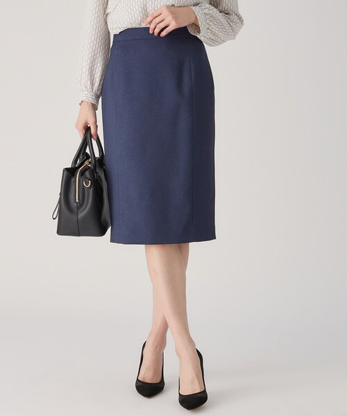 COUP DE CHANCE（クードシャンス）の「【洗える／日本製／スーツ可】タイトスカート（スカート・レディース・ネイビー系3/ライトグレー系3/ベージュ系その他7・42/40/38/36/34）」の8枚目の写真