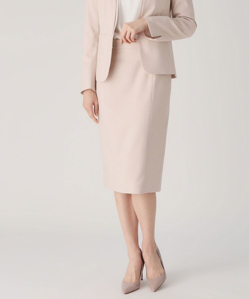 COUP DE CHANCE（クードシャンス）の「【洗える／日本製／スーツ可】タイトスカート（スカート・レディース・ネイビー系3/ライトグレー系3/ベージュ系その他7・42/40/38/36/34）」の12枚目の写真