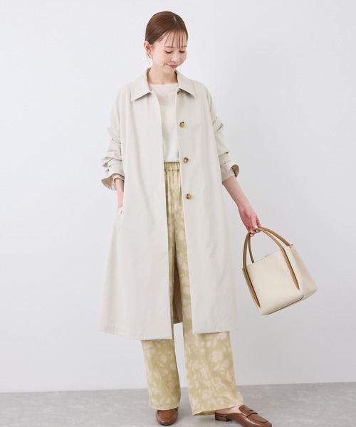 ROPE' PICNIC（ロペピクニック）の「フローラルプリントイージーパンツ（その他パンツ・レディース・ベージュ系その他/サックスブルー・36/38）」の18枚目の写真