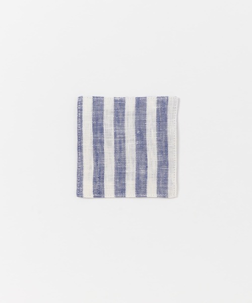 fog linen work（フォグリネンワーク）の「fog linen work　リネンコースター（キッチンツール・レディース・ストライプ・-）」の6枚目の写真