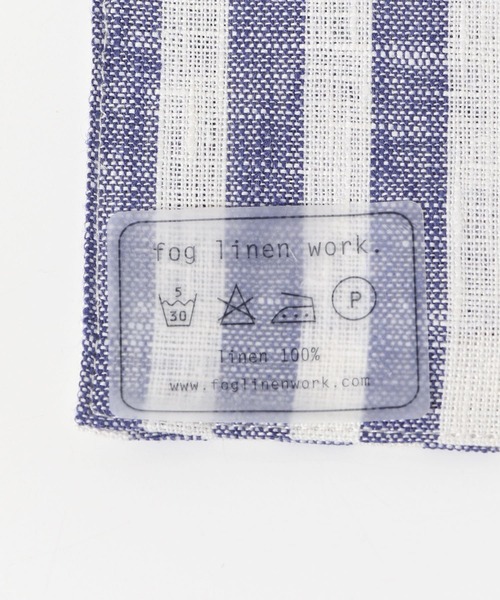 fog linen work（フォグリネンワーク）の「fog linen work　リネンコースター（キッチンツール・レディース・ストライプ・-）」の8枚目の写真