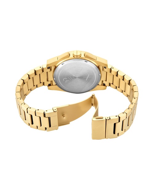 ARMANI EXCHANGE（アルマーニエクスチェンジ）の「アルマーニ・エクスチェンジ 腕時計 メンズ アナログ ステンレス AX2863（アナログ腕時計・メンズ・GOLD・FREE）」の5枚目の写真