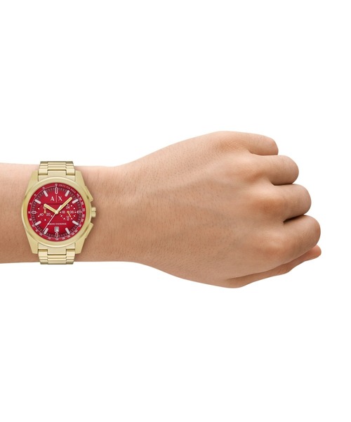 ARMANI EXCHANGE（アルマーニエクスチェンジ）の「アルマーニ・エクスチェンジ 腕時計 メンズ アナログ ステンレス AX2863（アナログ腕時計・メンズ・GOLD・FREE）」の6枚目の写真