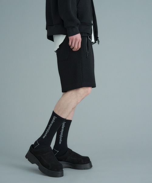 onegravity（ワングラビティ）の「onegravity / ハニカム ショーツ（その他パンツ・メンズ・ブラック/ホワイト・LARGE/MEDIUM/SMALL/X-LARGE）」の3枚目の写真