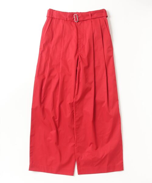 VOAAOV(ヴォアーブ)の「【VOAAOV】BIO TWILL Wide Pants(その他パンツ・メンズ・ライトブラウン/レッド/ブラック・1/2/0)」の18枚目の写真