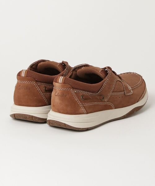 Clarks ブラウン Ice 新品未使用24センチ セール】Sailview Lace / セイルビューレース（ライトタン