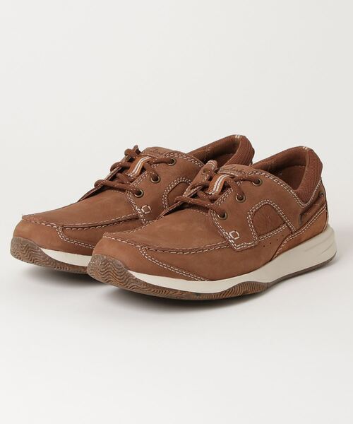 Clarks(クラークス)の「Sailview Lace / セイルビューレース(ライトタンヌバック)(スニーカー・メンズ・ブラウン・UK10/UK7/UK8/UK9/UK6/UK6.5/UK7.5/UK8.5/UK9.5/UK11/UK10.5)」の9枚目の写真