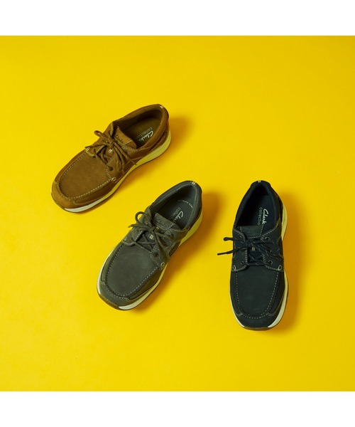 Clarks(クラークス)の「Sailview Lace / セイルビューレース(ライトタンヌバック)(スニーカー・メンズ・ブラウン・UK10/UK7/UK8/UK9/UK6/UK6.5/UK7.5/UK8.5/UK9.5/UK11/UK10.5)」の12枚目の写真