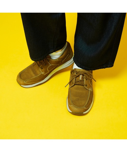Clarks(クラークス)の「Sailview Lace / セイルビューレース(ライトタンヌバック)(スニーカー・メンズ・ブラウン・UK10/UK7/UK8/UK9/UK6/UK6.5/UK7.5/UK8.5/UK9.5/UK11/UK10.5)」の14枚目の写真
