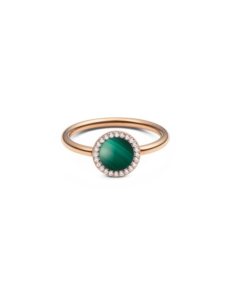 セール】Audrey Ring Malachite マラカイト 天然石 リング ローズ