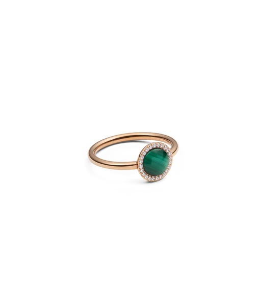 Daniel Wellington(ダニエルウェリントン)の「Audrey Ring Malachite マラカイト 天然石 リング ローズゴールド/ゴールド/シルバー(リング・レディース・シルバー/ピンクゴールド/イエローゴールド・62/60/58/56/54/52/50/48)」の4枚目の写真